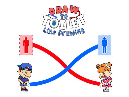 Draw To Toilet - Line Drawing_img